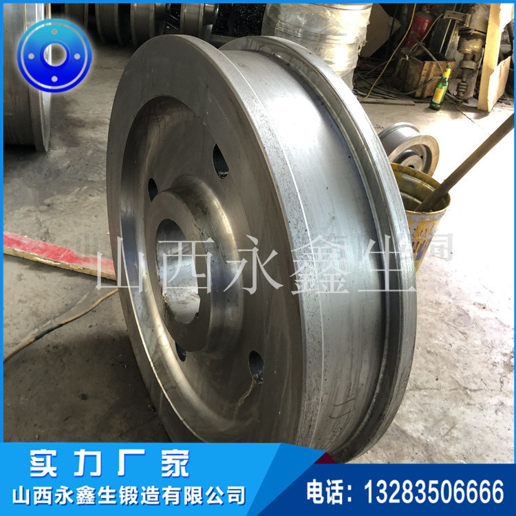 鍛造渣包運(yùn)輸車從動(dòng)輪鍛件