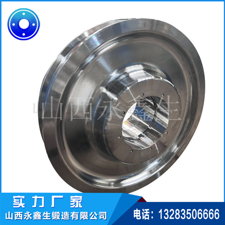 鍛造水輪發(fā)電機滑輪子鍛件