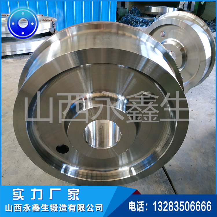 液壓組對(duì)滾輪架車(chē)輪鍛件